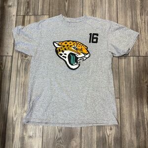 Jacksonville Jaguars women’s shirt heather grey t-shirt size Medium